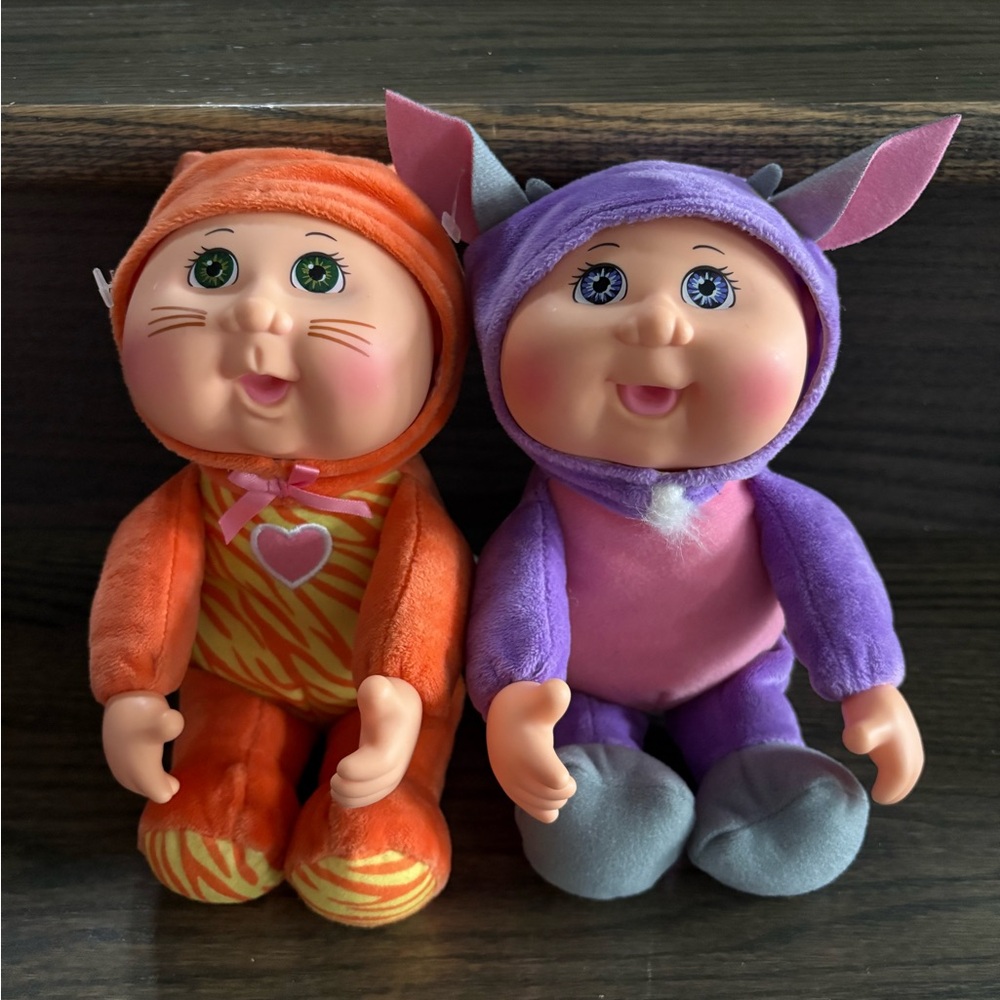 Mini 10” cabbage patch kids doll both new with tags